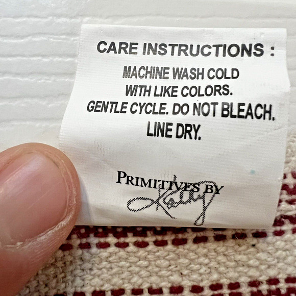 Primitives by Kathy Rustic Fabric Advent Countdown Calendar Dog Christmas Sign - Picture 5 of 5